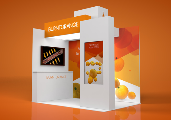 Burnt Orange Stand 3