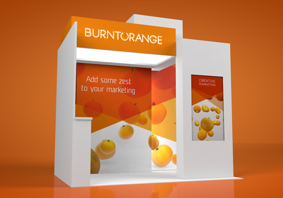 Burnt Orange Stand 1