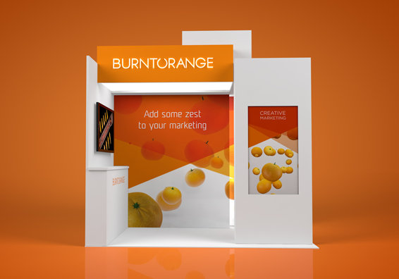 Burnt Orange Stand 2